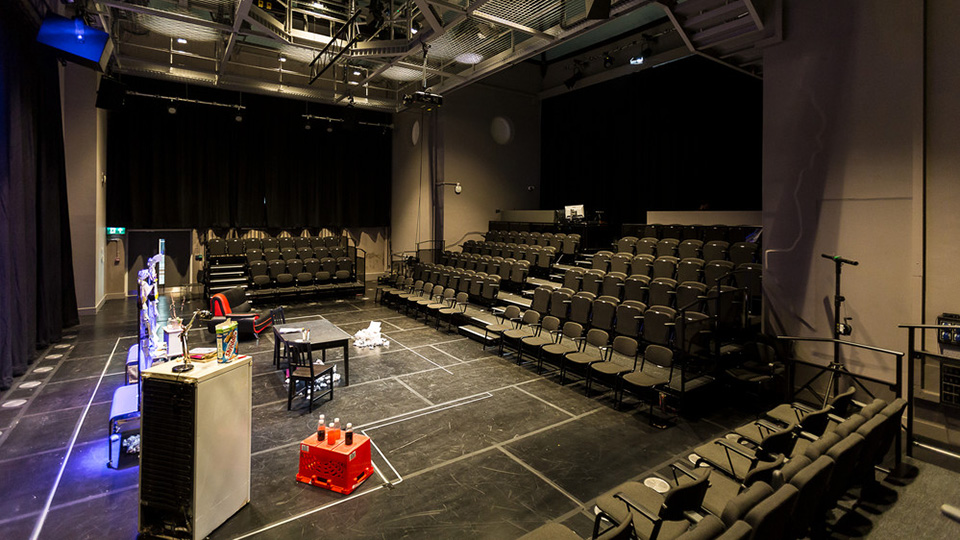 Seating in the George Wood Theatre