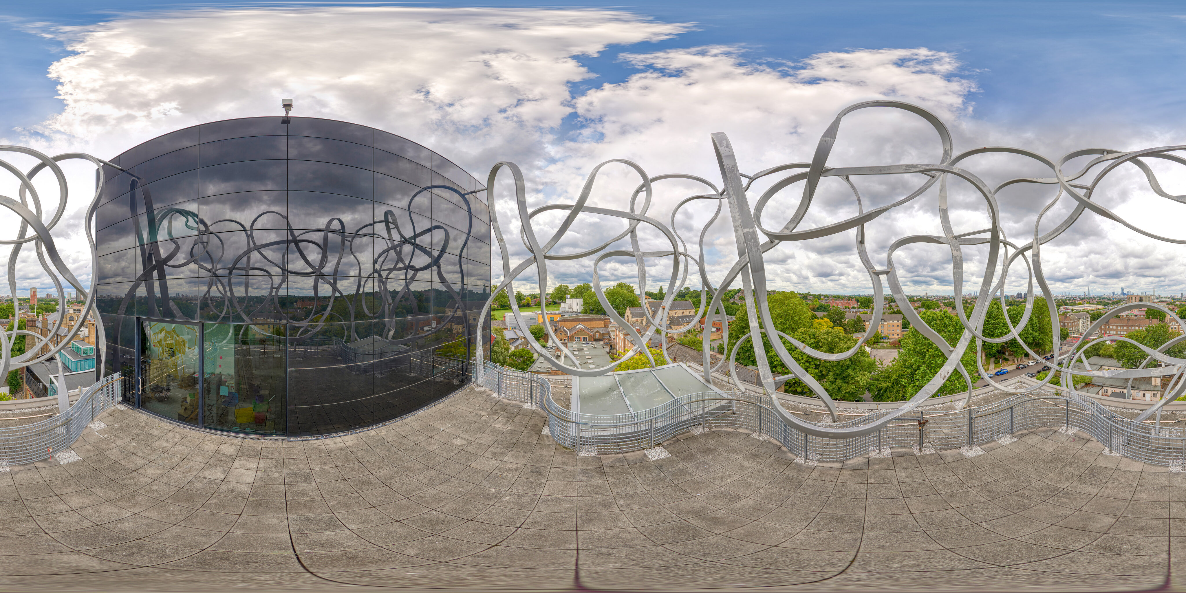 360 of Ben Pimlott Building Scribble