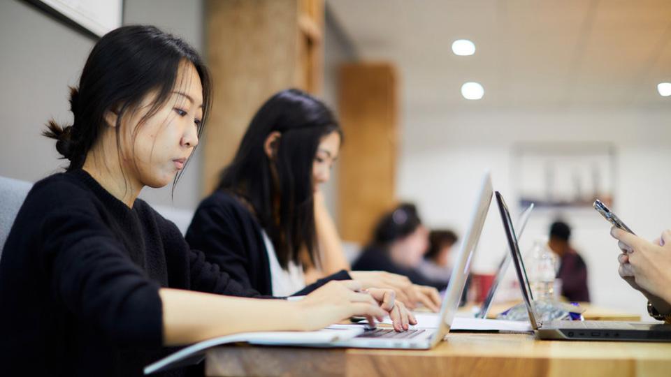 Seating area around the edge of Thirty Five